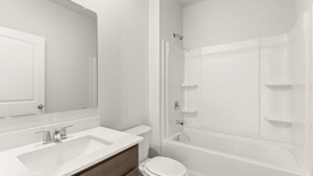 Furnished interior view inside a new home in Liberty Crossing, Braselton (Image 6).