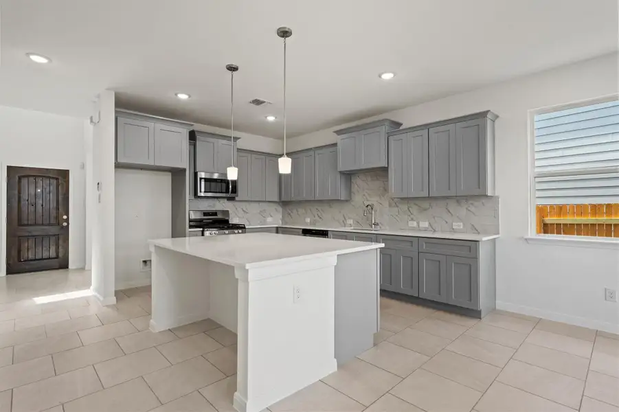 Furnished interior view inside a new home in Butler Farms, Liberty Hill (Image 7). Furnished interior view inside a new home in Butler Farms, Liberty Hill (Image 7).