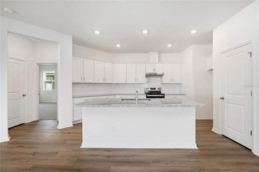 Furnished interior view inside a new home in Creekside at Rutland Ranch, Parrish (Image 4).