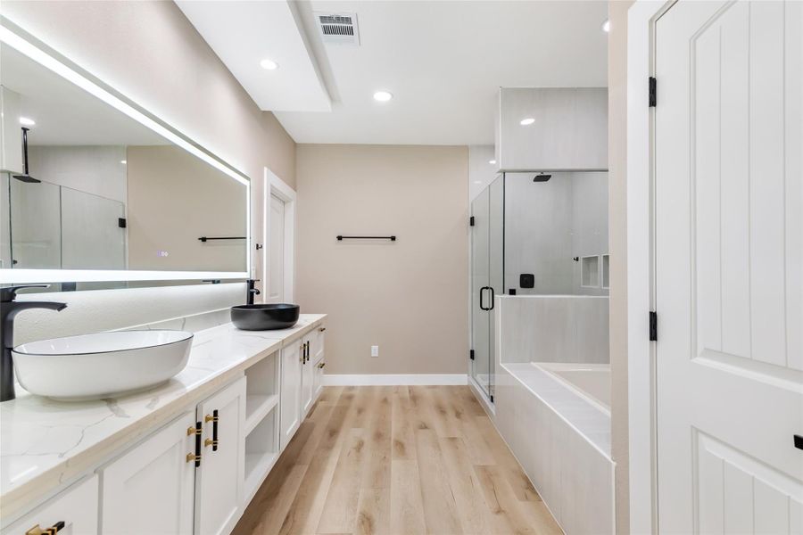 Furnished interior view inside a new home in , Magnolia (Image 10). Furnished interior view inside a new home in , Magnolia (Image 10).