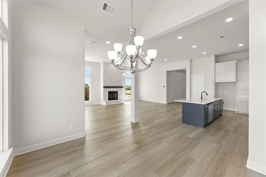 Spacious, unfurnished interior of a new home in The Parks at Panchasarp Farms - Phase 3, Burleson (Image 24). Spacious, unfurnished interior of a new home in The Parks at Panchasarp Farms - Phase 3, Burleson (Image 24).