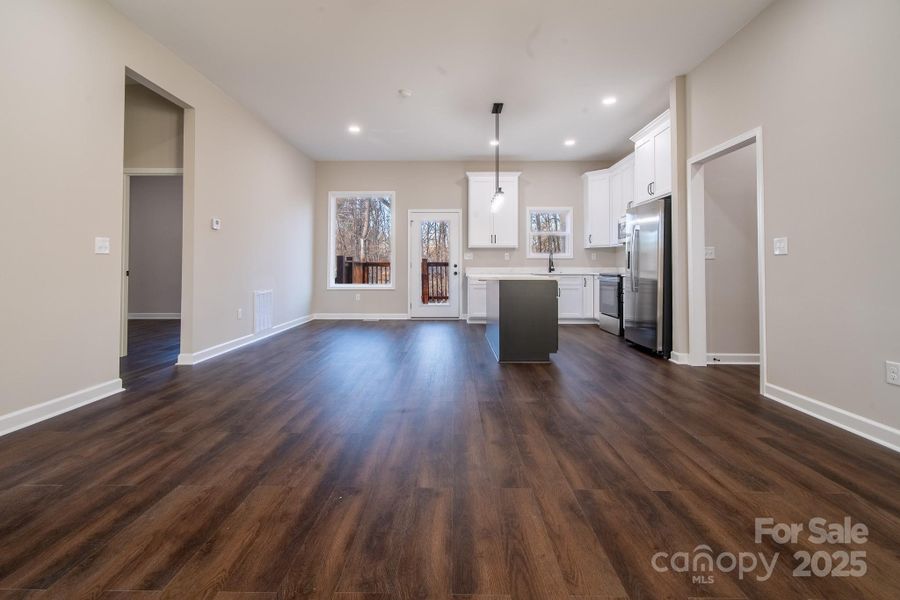 Open floor plan