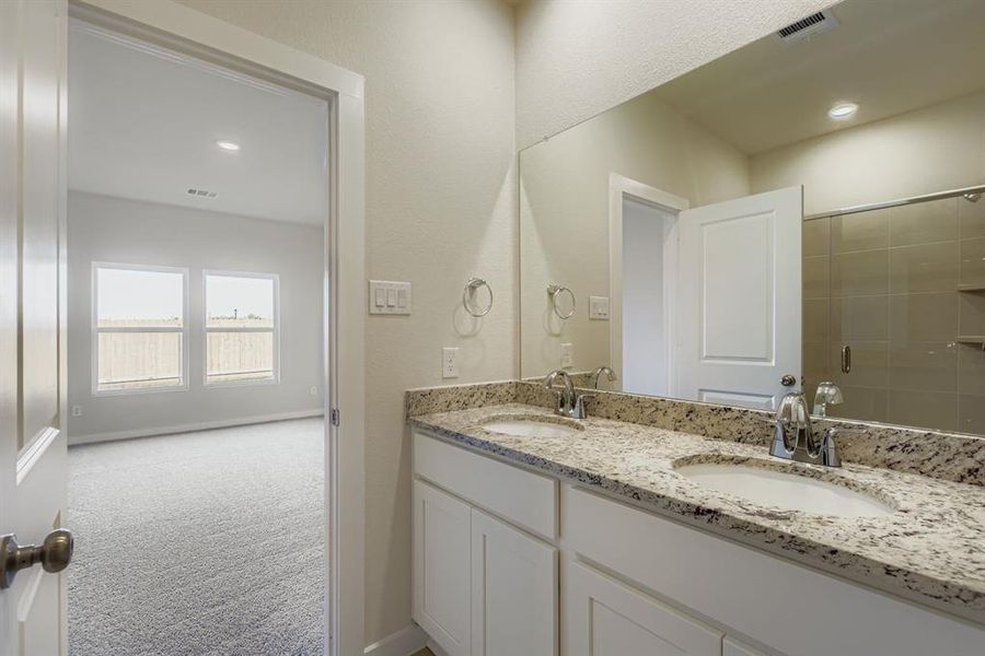 Furnished interior view inside a new home in Sperling Farms, Ferris (Image 9).