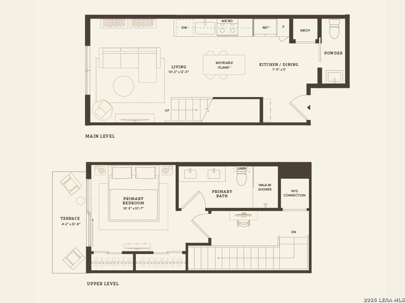 2D floor plan layout of this home in , New Braunfels, TX (Image 4).