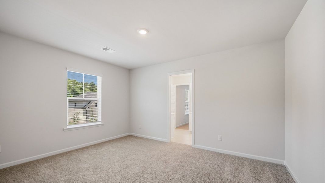 Spacious, unfurnished interior of a new home in The Gates at Pates Creek, Hampton (Image 25). Spacious, unfurnished interior of a new home in The Gates at Pates Creek, Hampton (Image 25).