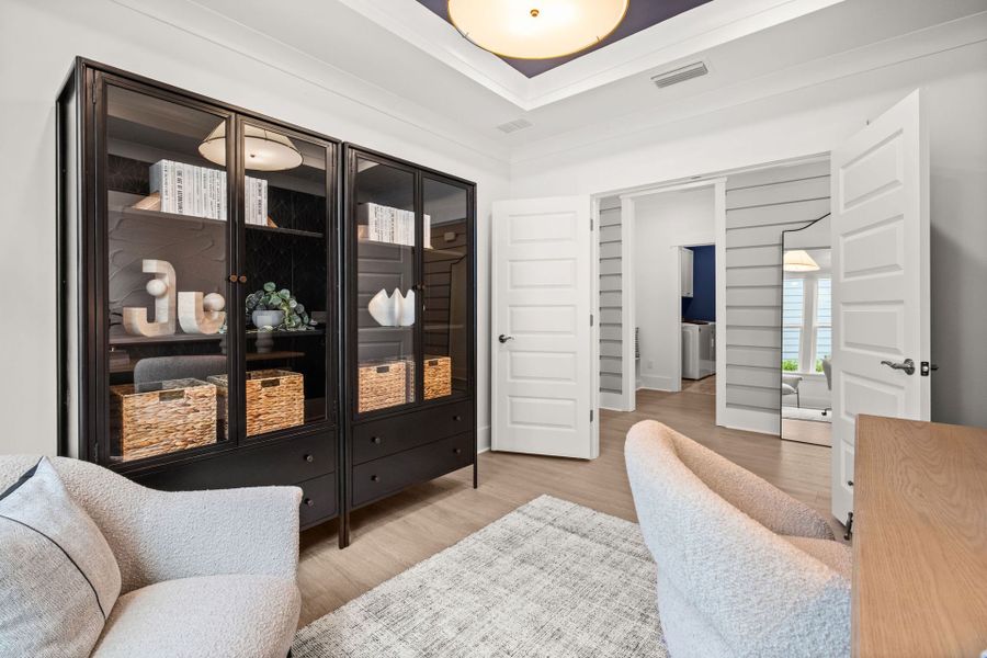 Furnished interior view inside a new home in Sun City Hilton Head, Bluffton (Image 40).