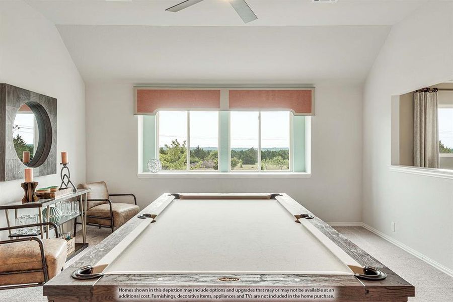 Furnished interior view inside a new home in Liberty, Melissa (Image 13).