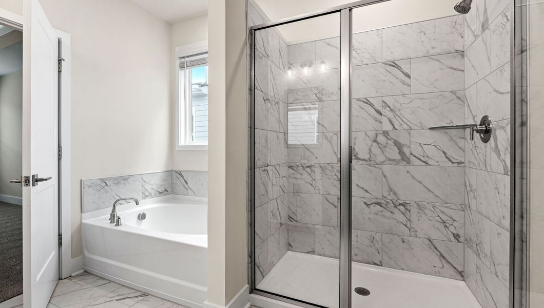 Furnished interior view inside a new home in Adams Glen, Greenville (Image 17).