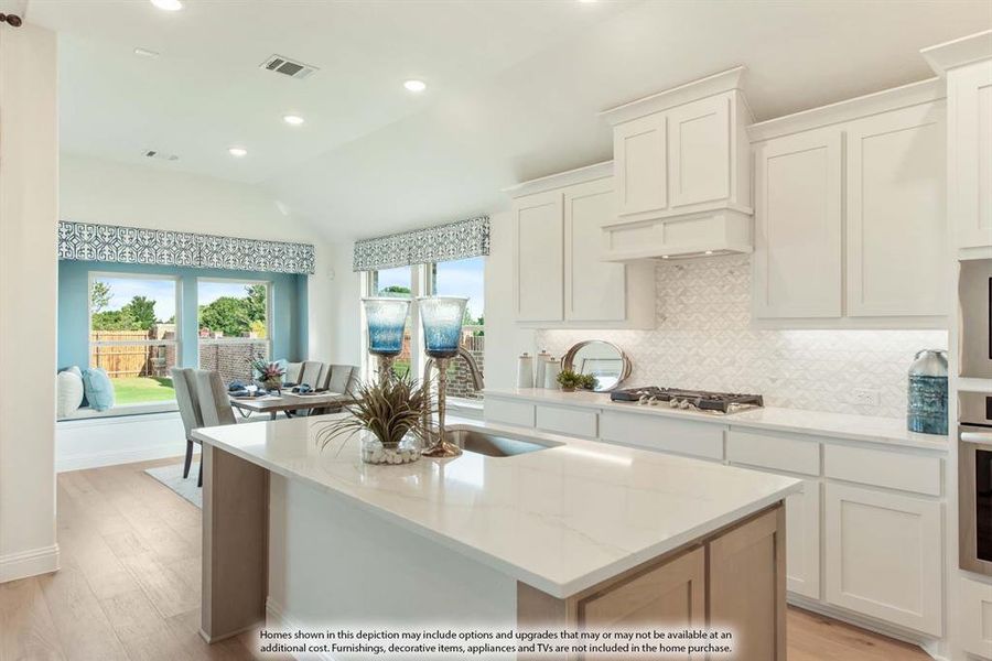 Furnished interior view inside a new home in Chaparral Park, Oak Point (Image 16).