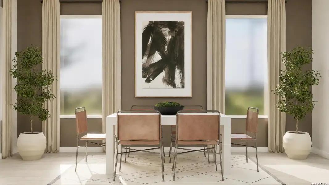 Furnished interior view inside a new home in Simmons Valley, Spring Branch (Image 26).