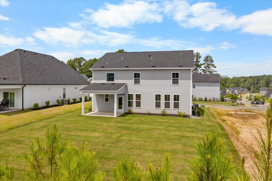 Front exterior of a new home in Windsor, North Augusta, SC, highlighting curb appeal (Image 26).