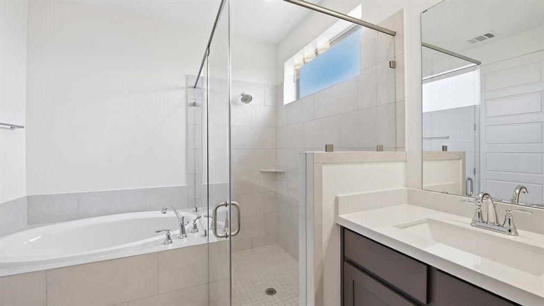 Furnished interior view inside a new home in Meraki, Forney (Image 9).