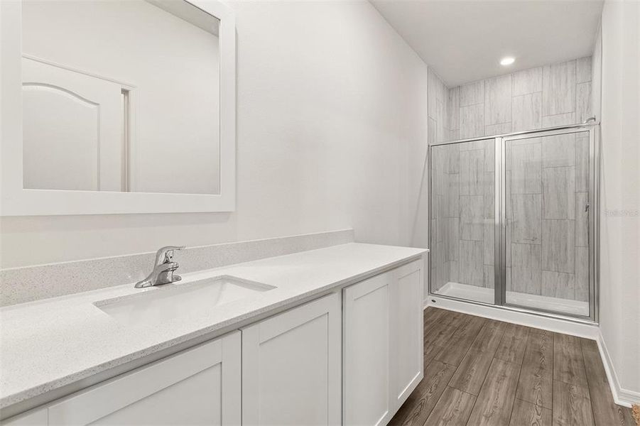 Furnished interior view inside a new home in Peach Crossings, Winter Haven (Image 6). Furnished interior view inside a new home in Peach Crossings, Winter Haven (Image 6).