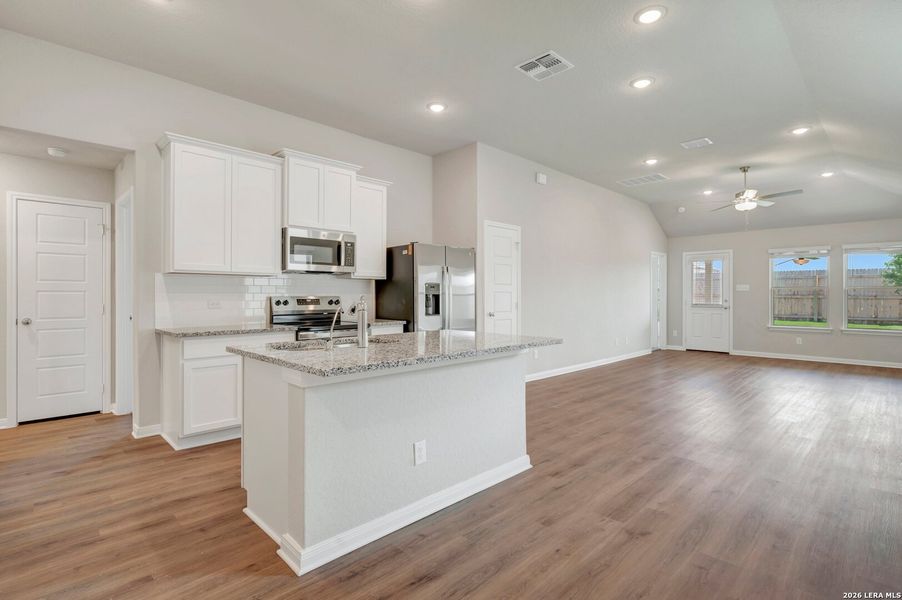 Furnished interior view inside a new home in Park Place, New Braunfels (Image 13). Furnished interior view inside a new home in Park Place, New Braunfels (Image 13).