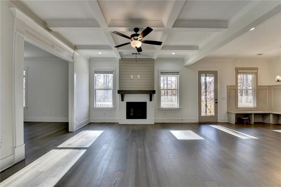Spacious, unfurnished interior of a new home in , Buford (Image 81).