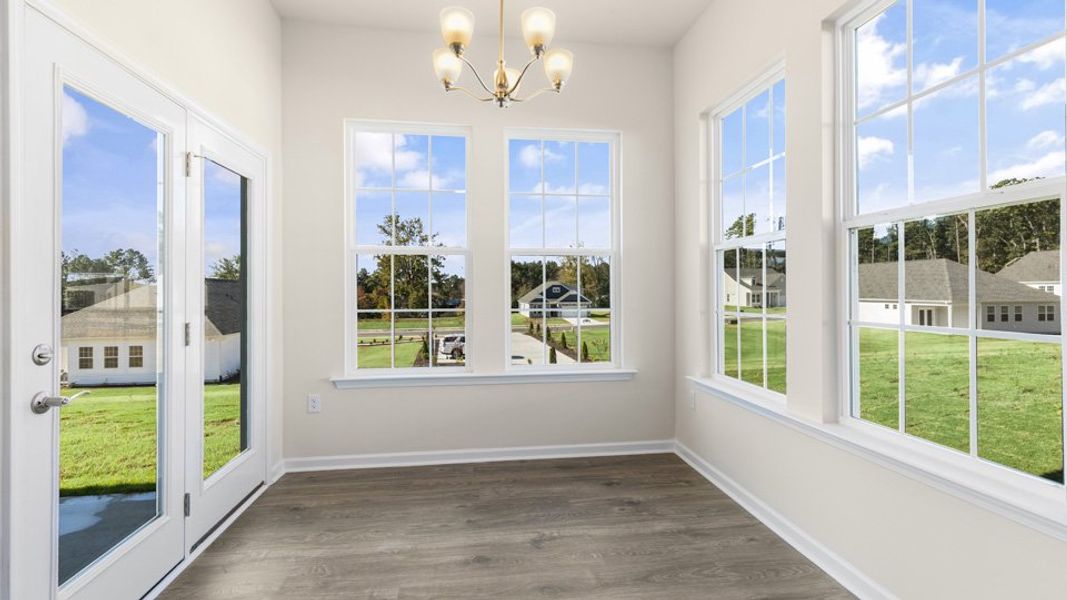 Spacious, unfurnished interior of a new home in The Villas at Martin Farms, Aberdeen (Image 24).
