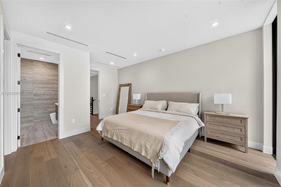 Furnished interior view inside a new home in , Miami (Image 14).