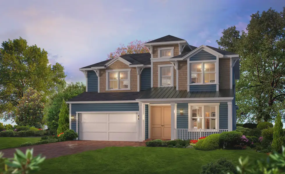 Representative exterior photo of a completed home built from the Santa Maria by ICI Homes in Mosaic, Daytona Beach, FL (Image 2).