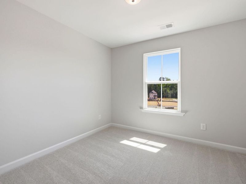 Spacious, unfurnished interior of a new home in Forestville Yard Townhomes, Knightdale (Image 27). Spacious, unfurnished interior of a new home in Forestville Yard Townhomes, Knightdale (Image 27).