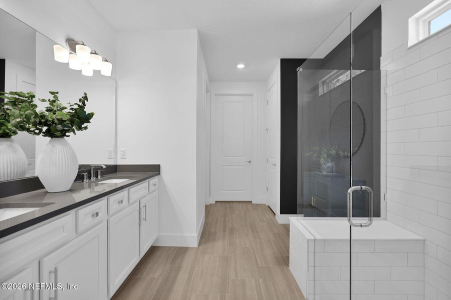 Furnished interior view inside a new home in Seminole Palms, Palm Coast (Image 16).