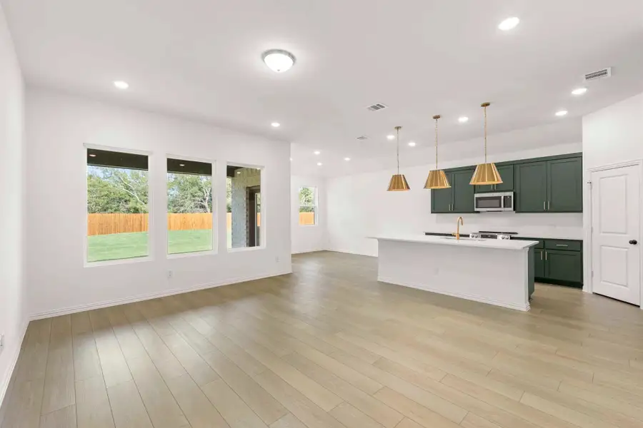 Open Kitchen-Living-Dining Room Representative Photo featuring the Luxe Collection Open Kitchen-Living-Dining Room Representative Photo featuring the Luxe Collection