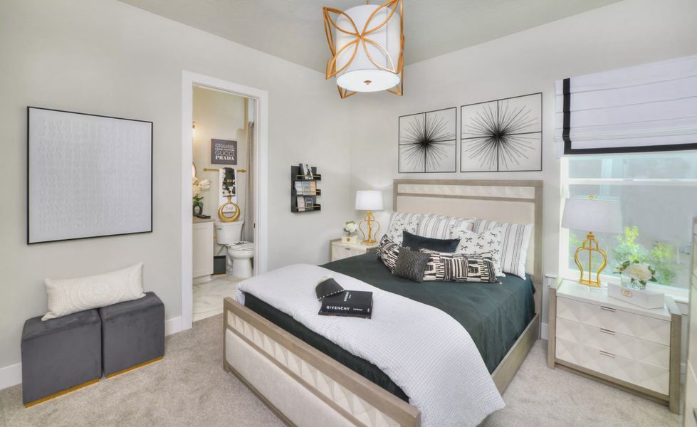 Furnished interior view inside a new home in Waterset, Apollo Beach (Image 52).