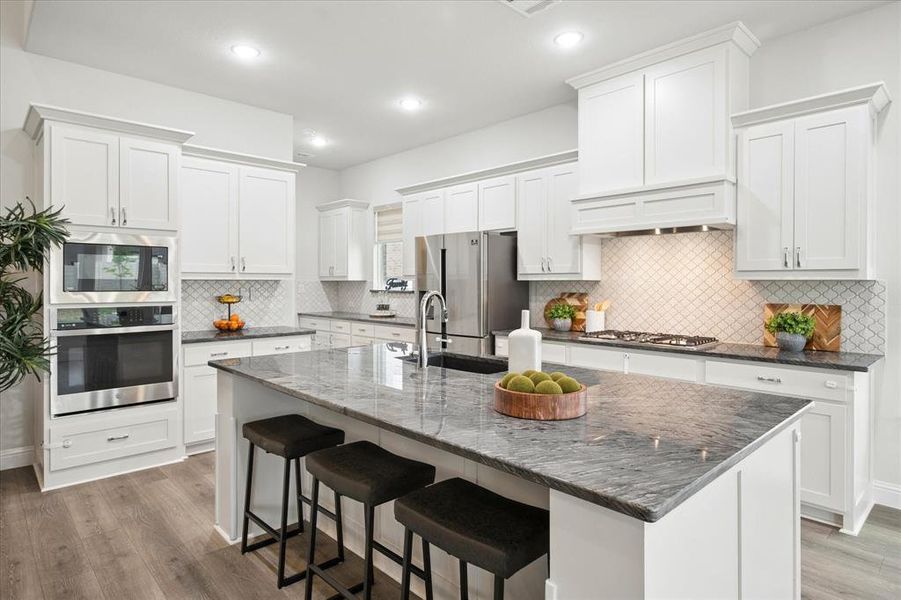 Furnished interior view inside a new home in , Northlake (Image 16).