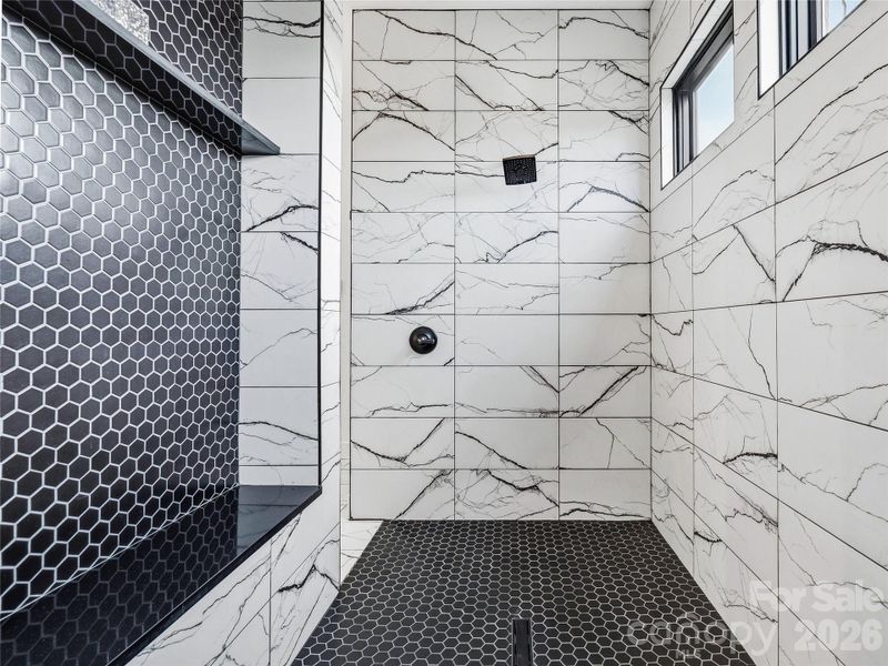 Close-up of interior finishes inside a home in , Asheville (Image 20).