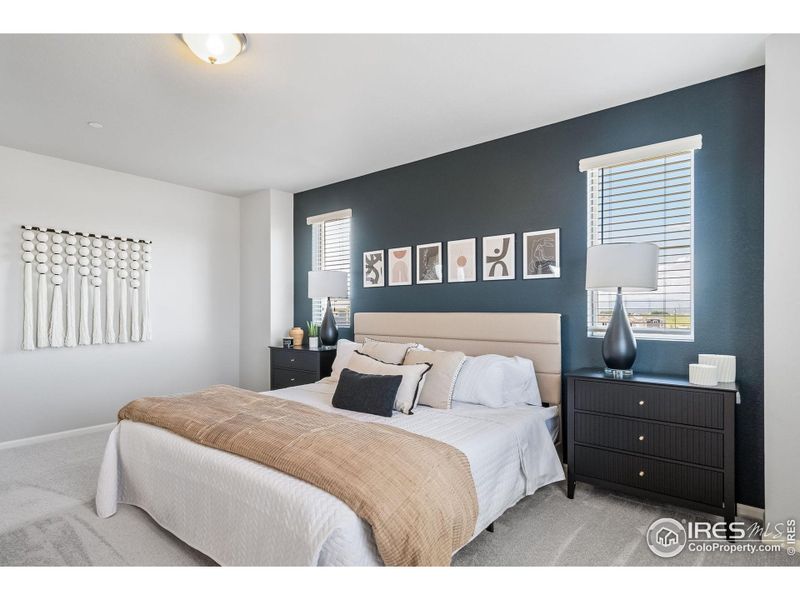 Furnished interior view inside a new home in , Johnstown (Image 34). Furnished interior view inside a new home in , Johnstown (Image 34).