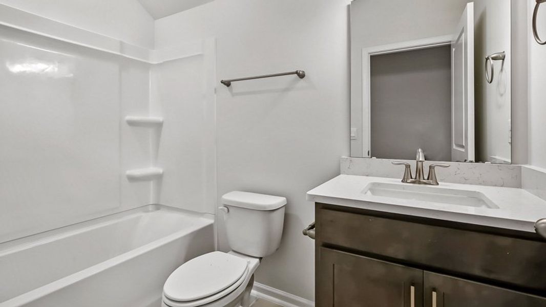 Representative furnished interior of a home built from the STELLA by D.R. Horton in Horton Park, Apex (Image 8). Representative furnished interior of a home built from the STELLA by D.R. Horton in Horton Park, Apex (Image 8).