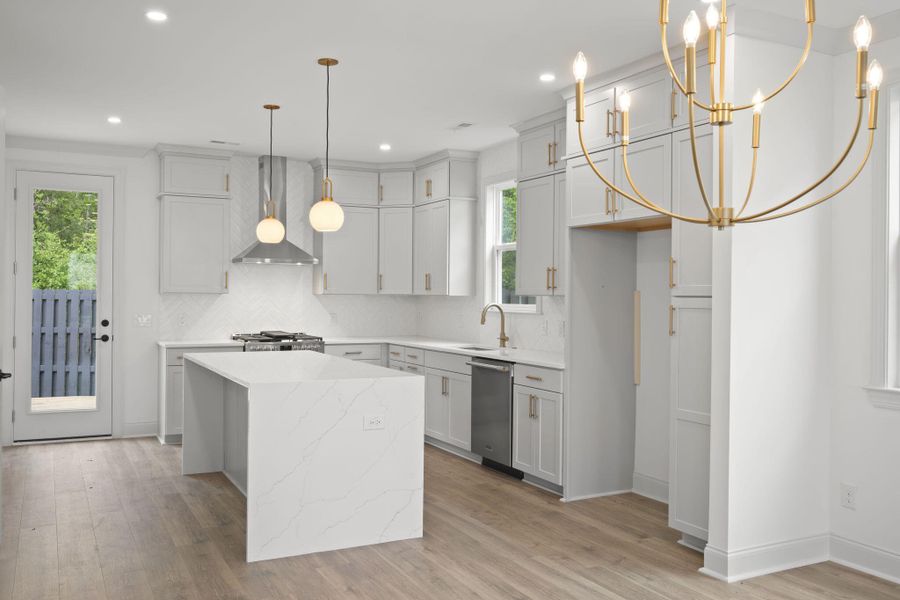 Furnished interior view inside a new home in , Johns Island (Image 5).