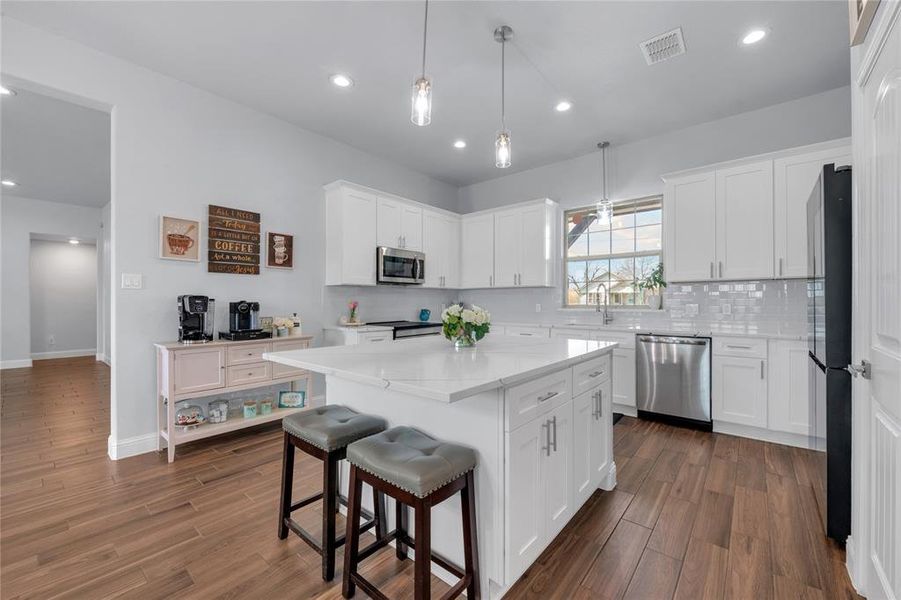 Furnished interior view inside a new home in , Maypearl (Image 5).
