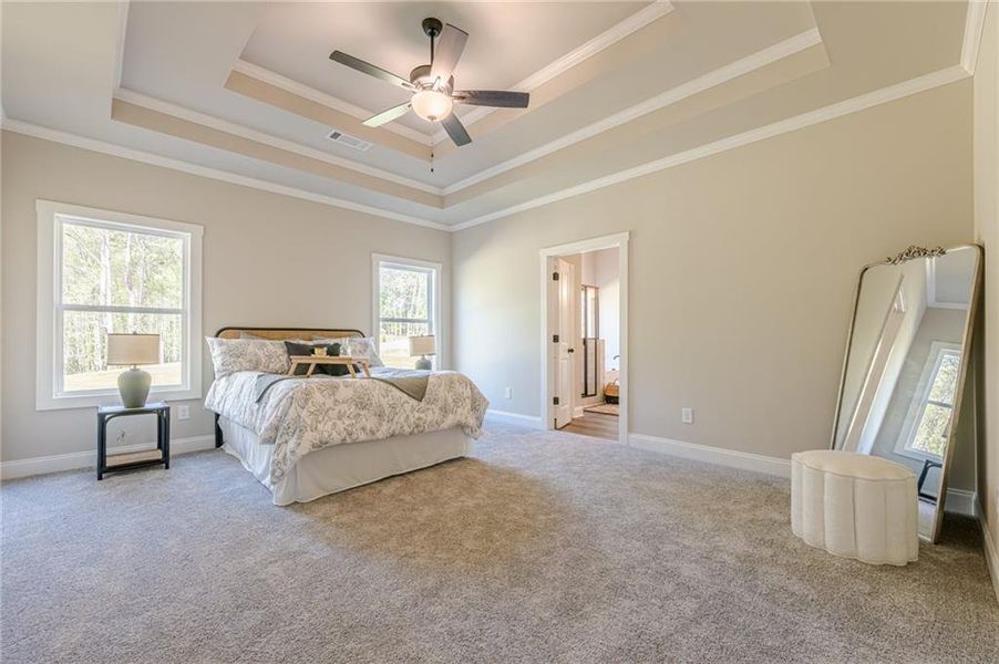Furnished interior view inside a new home in , Covington (Image 16).