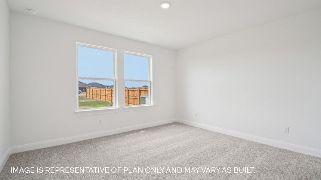 Representative unfurnished interior of a home built from the The Westley by D.R. Horton in Railhead, Cedar Creek (Image 22).