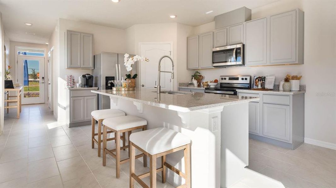 Furnished interior view inside a new home in Fox Branch, Lakeland (Image 25).