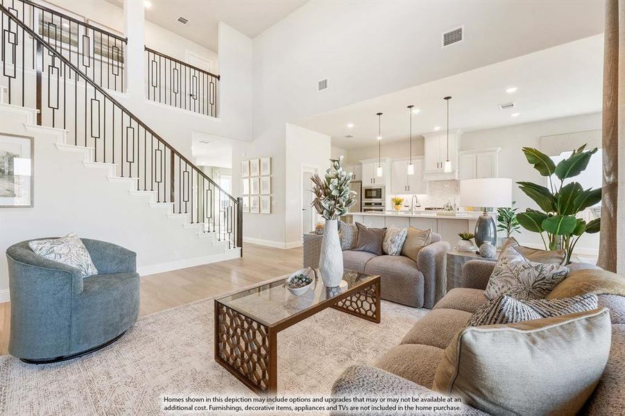 Furnished interior view inside a new home in Liberty, Melissa (Image 15).
