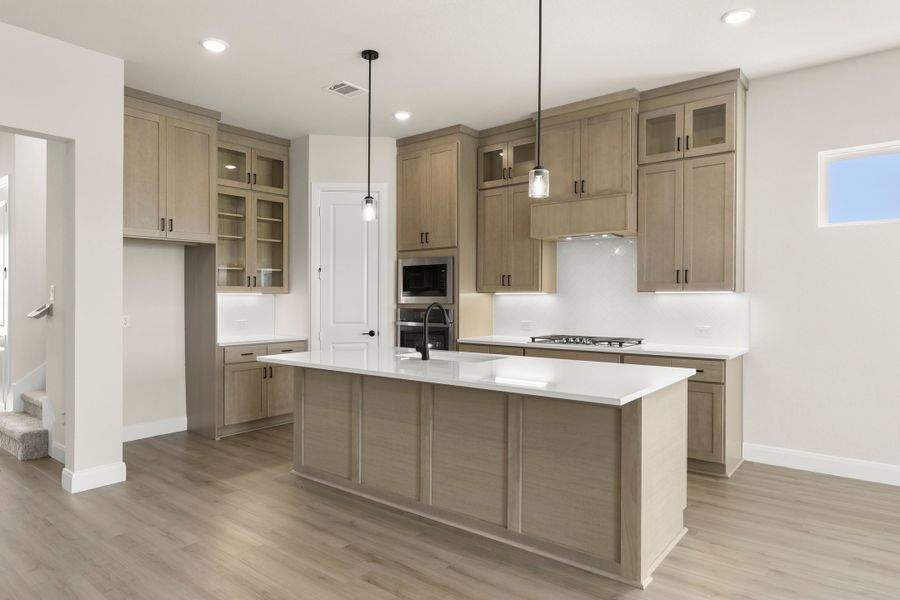 Furnished interior view inside a new home in Ten Mile Creek, Celina (Image 9).