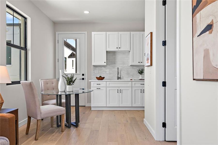 Furnished interior view inside a new home in , St. Petersburg (Image 25).