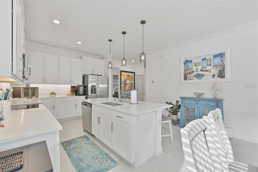 Furnished interior view inside a new home in Prosperity Lakes Active Adult, Parrish (Image 5).