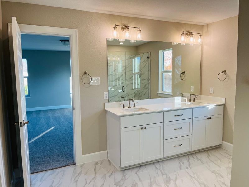 Primary Bath with Dual Vanities