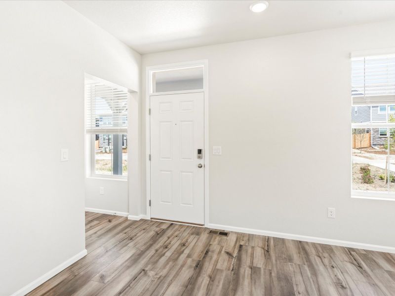 Breckenridge interior at a Meritage Homes community in Aurora, CO.