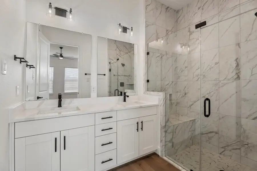 Furnished interior view inside a new home in Hallimore Ranch, Rosenberg (Image 6).