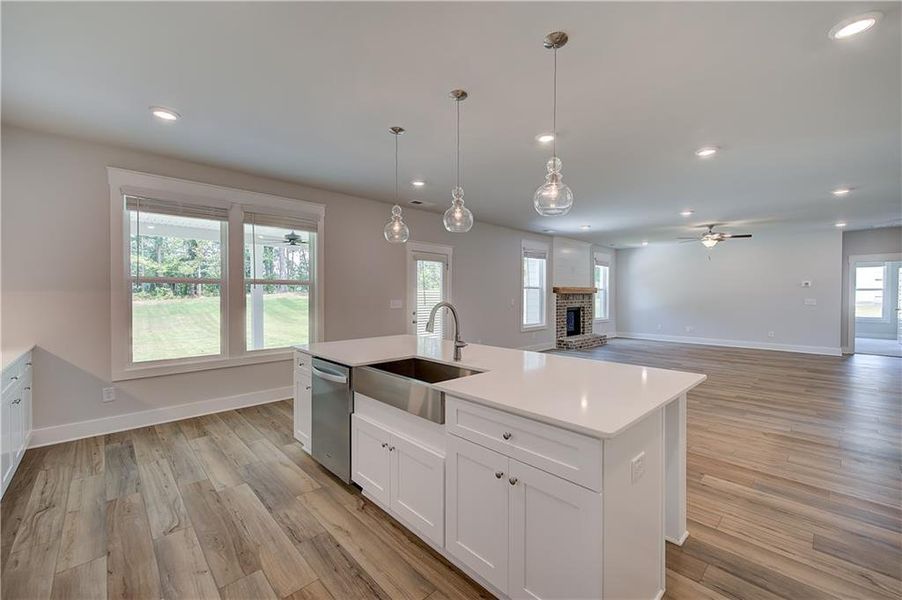 Furnished interior view inside a new home in , Senoia (Image 12).