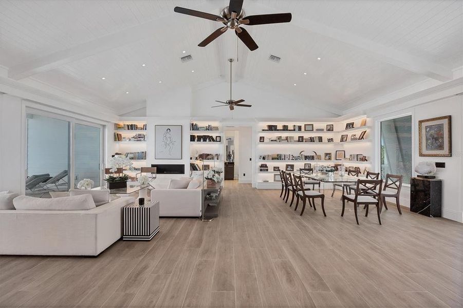 Furnished interior view inside a new home in , Placida (Image 35).