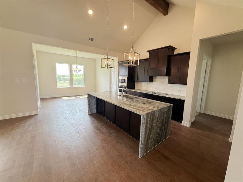 Furnished interior view inside a new home in Calhoun Acres, Azle (Image 6).