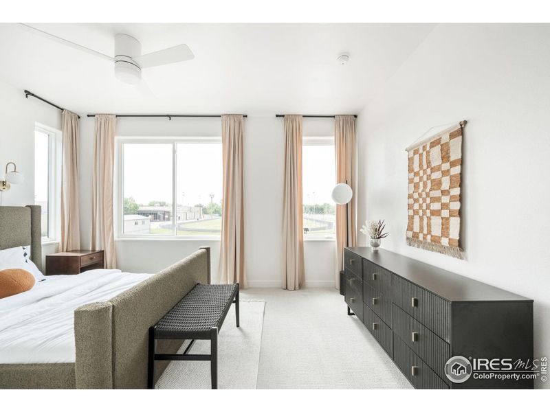 Furnished interior view inside a new home in , Erie (Image 9).