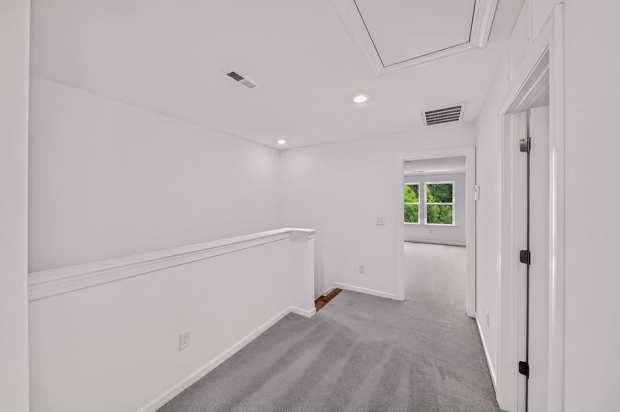 Spacious, unfurnished interior of a new home in Magnolia Townes, Wendell (Image 18).