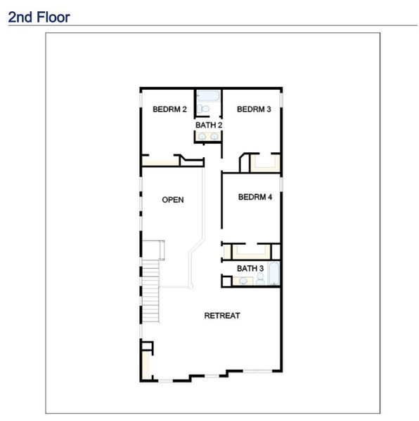 Floor Plan - 2nd Floor