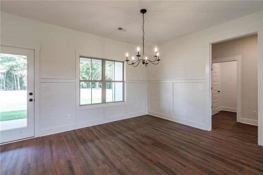 Spacious, unfurnished interior of a new home in , Social Circle (Image 32).
