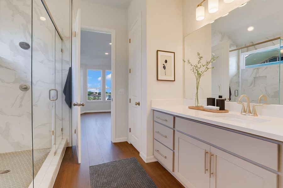 *Virtually Staged Primary Bath*